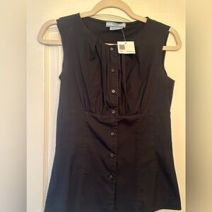 *Authentic Prada* Button Up Top